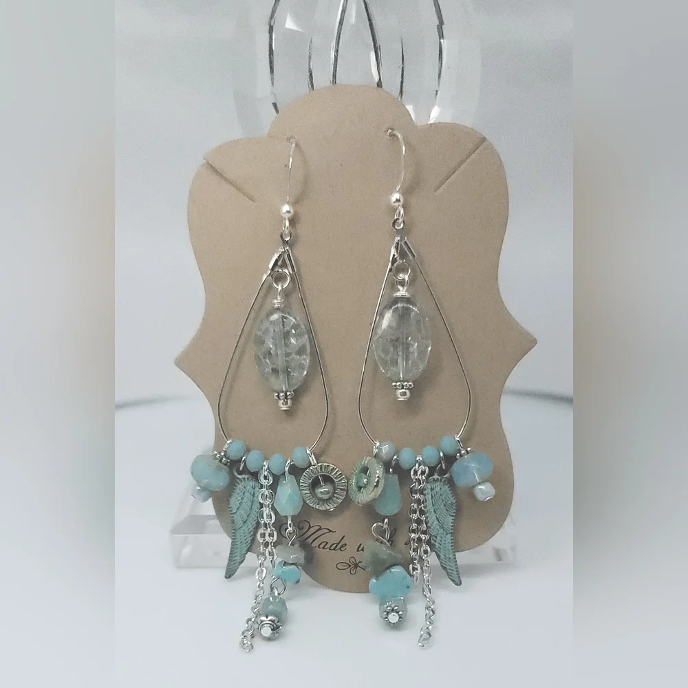 Angel earings - Picture 3 of 4
